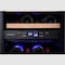 Edgestar 15 Inch Wide 26 Bottle BuiltIn Dual Zone Wine Cooler with Reversible Door and LED Lighting CWR263DZ - alternate 3